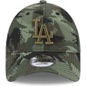regulowana-czapka-z-daszkiem-w-stylu-kamuflazu-9forty-all-over-print-painted-los-angeles-dodgers-mlb-marki-new-era