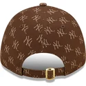 czapki-curva-brazowy-tasma-regulowana-9forty-monogram-new-york-yankees-mlb-new-era