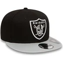 czapki-plana-szary-snapback-9fifty-cotton-block-las-vegas-raiders-nfl-new-era