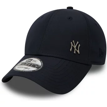 Wyginięta czapka ciemnoniebieska z regulacją 9FORTY Flawless Logo New York Yankees MLB New Era