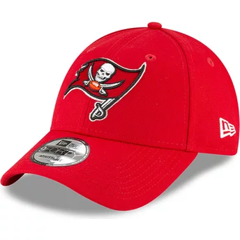 Czerwona, regulowana czapka z daszkiem 9FORTY Tampa Bay Buccaneers NFL od New Era