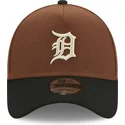 czapki-curva-brazowy-snapback-9forty-a-frame-harvest-detroit-tigers-mlb-new-era