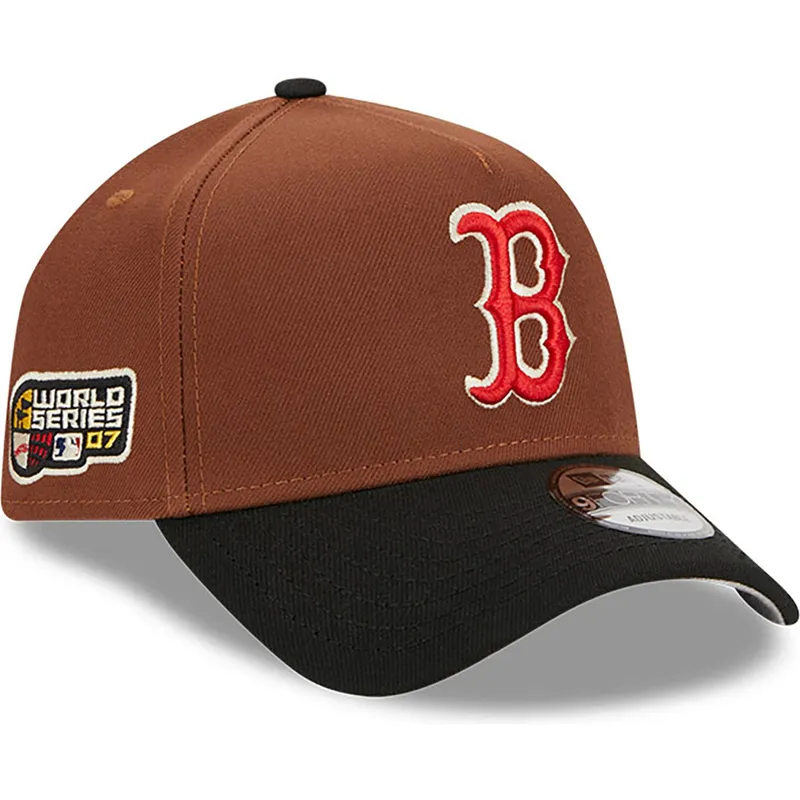 czapki-curva-brazowy-snapback-9forty-a-frame-harvest-boston-red-sox-mlb-new-era czapki-curva-brazowy-snapback-9forty-a-frame-harvest-boston-red-sox-mlb-new-era