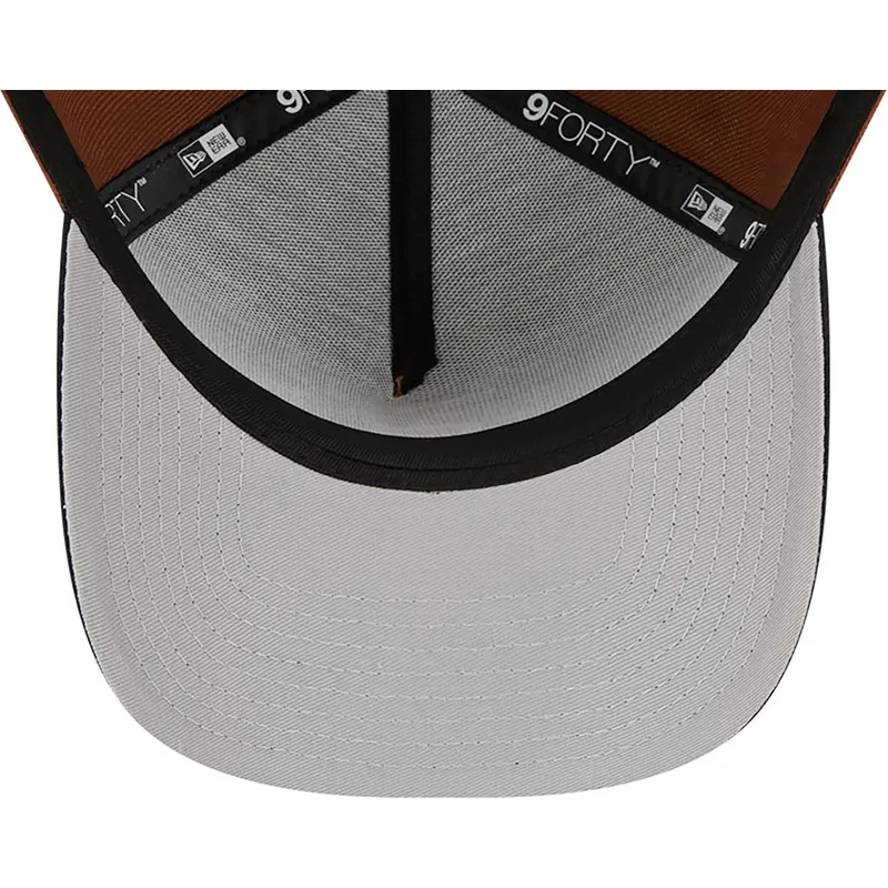 czapki-curva-brazowy-snapback-9forty-a-frame-harvest-boston-red-sox-mlb-new-era czapki-curva-brazowy-snapback-9forty-a-frame-harvest-boston-red-sox-mlb-new-era