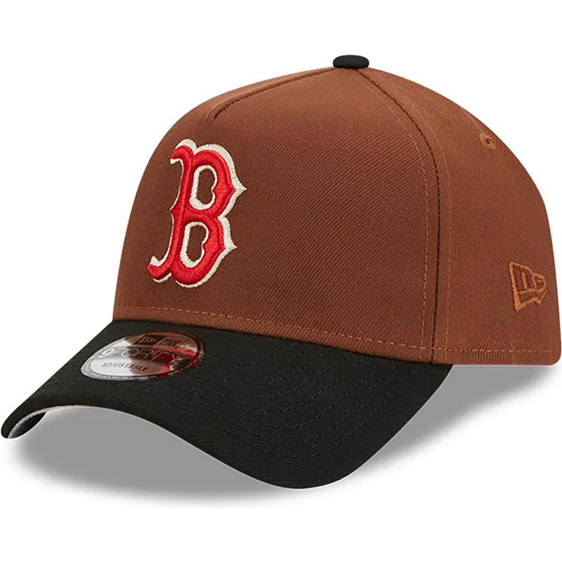 czapki-curva-brazowy-snapback-9forty-a-frame-harvest-boston-red-sox-mlb-new-era czapki-curva-brazowy-snapback-9forty-a-frame-harvest-boston-red-sox-mlb-new-era
