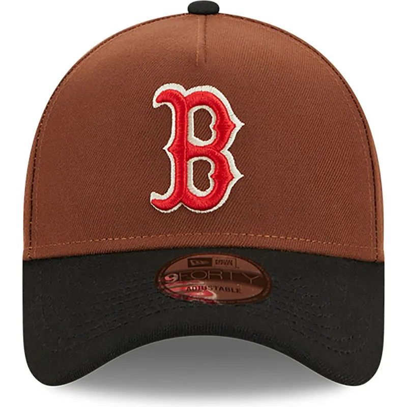 czapki-curva-brazowy-snapback-9forty-a-frame-harvest-boston-red-sox-mlb-new-era czapki-curva-brazowy-snapback-9forty-a-frame-harvest-boston-red-sox-mlb-new-era