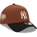 czapki-curva-brazowy-snapback-9forty-a-frame-harvest-new-york-yankees-mlb-new-era