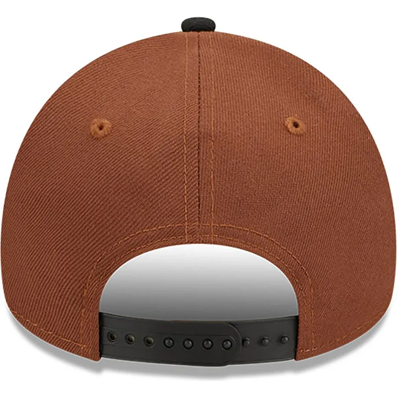 czapki-curva-brazowy-snapback-9forty-a-frame-harvest-new-york-yankees-mlb-new-era