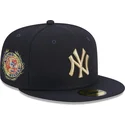 czapki-plana-granatowy-dopasowany-59fifty-laurel-sidepatch-new-york-yankees-mlb-new-era