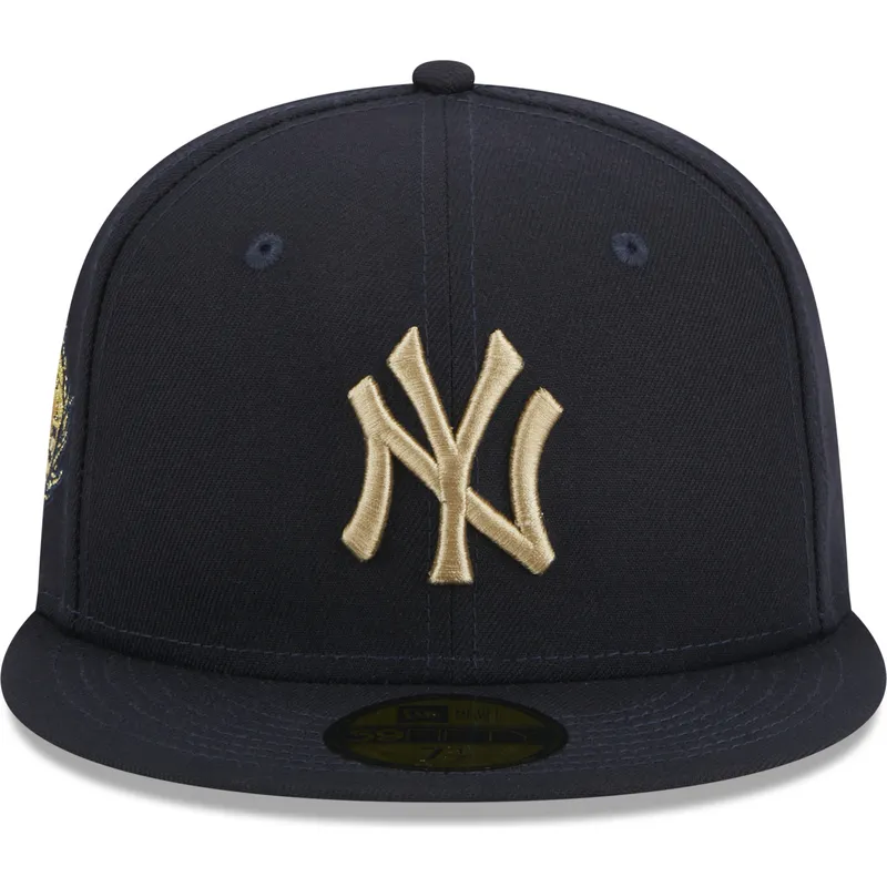 czapki-plana-granatowy-dopasowany-59fifty-laurel-sidepatch-new-york-yankees-mlb-new-era