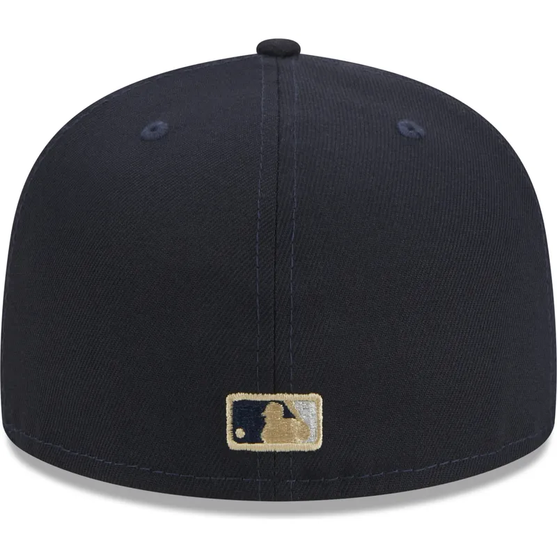 czapki-plana-granatowy-dopasowany-59fifty-laurel-sidepatch-new-york-yankees-mlb-new-era
