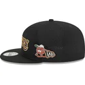 czarna-plaska-czapka-snapback-9fifty-post-up-pin-los-angeles-lakers-nba-new-era