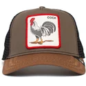 czapki-curva-brazowy-snapback-the-farm-de-goorin-bros