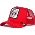czapki-curva-czerwony-snapback-the-farm-de-goorin-bros