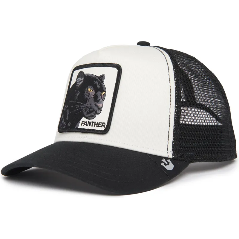czapka-trucker-bialo-czarna-pantera-the-panther-the-farm-goorin-bros