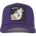 czapka-trucker-fioletowa-wilk-the-lone-wolf-the-farm-od-goorin-bros