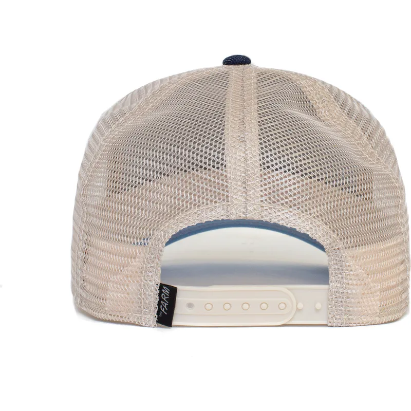 czapki-curva-granatowy-snapback-the-farm-de-goorin-bros