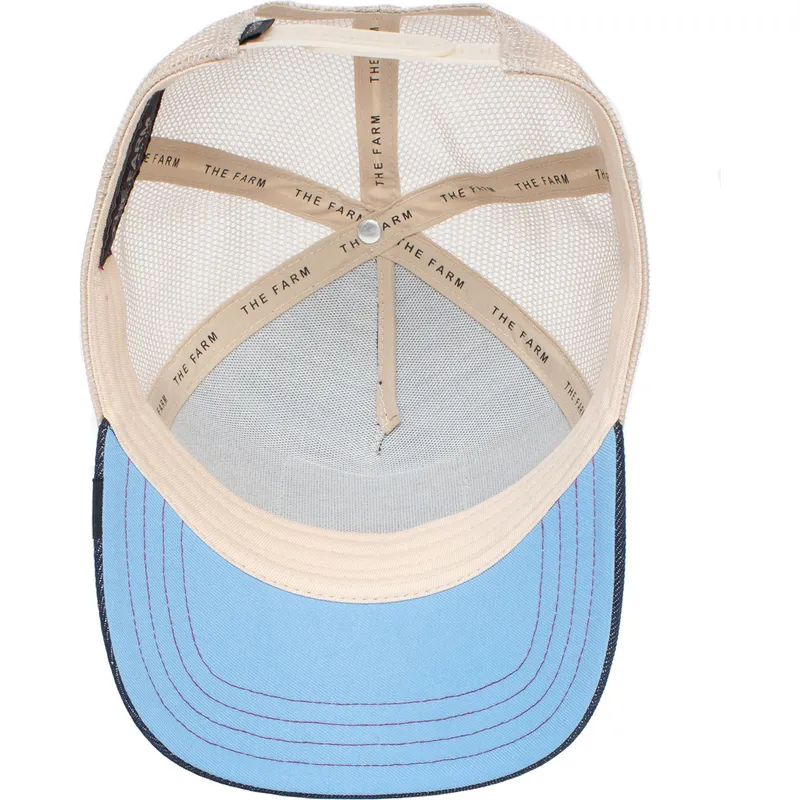 czapki-curva-granatowy-snapback-the-farm-de-goorin-bros