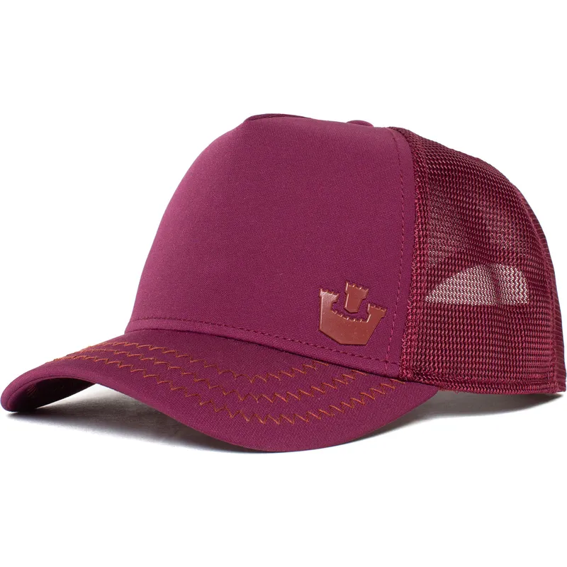 czapki-curva-czerwony-snapback-the-farm-de-goorin-bros