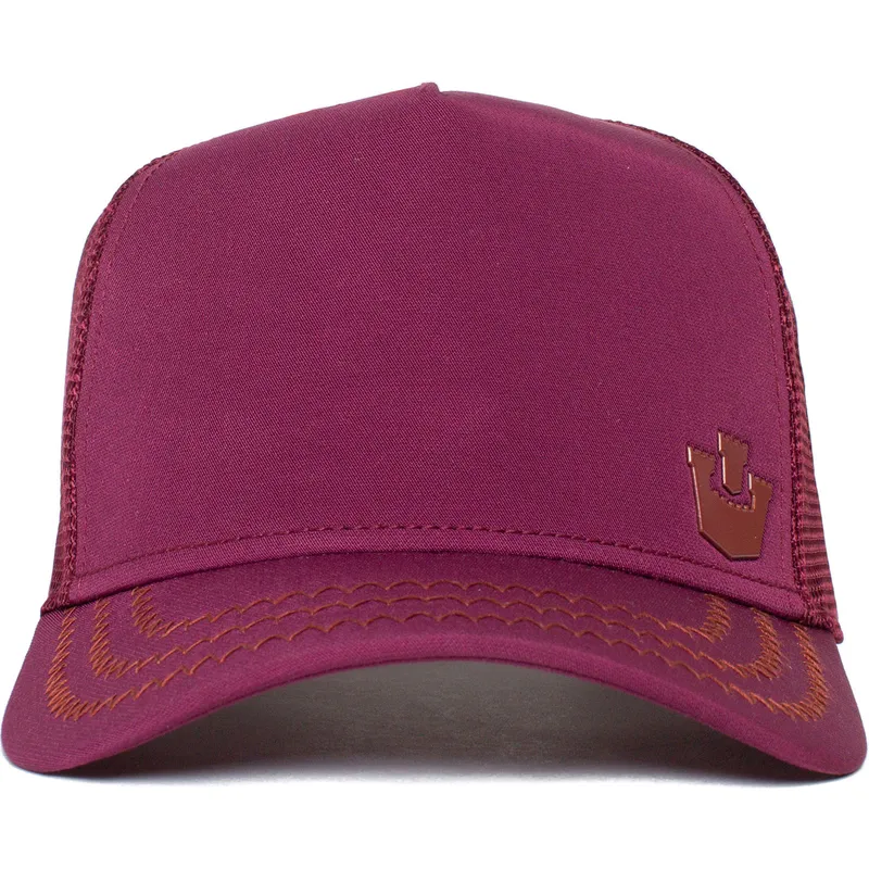 czapki-curva-czerwony-snapback-the-farm-de-goorin-bros