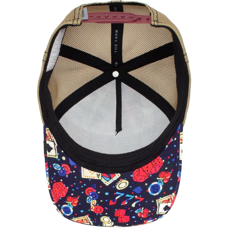 czapki-curva-wielokolorowy-snapback-the-farm-de-goorin-bros czapki-curva-wielokolorowy-snapback-the-farm-de-goorin-bros