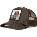 czapki-curva-brazowy-snapback-the-farm-de-goorin-bros