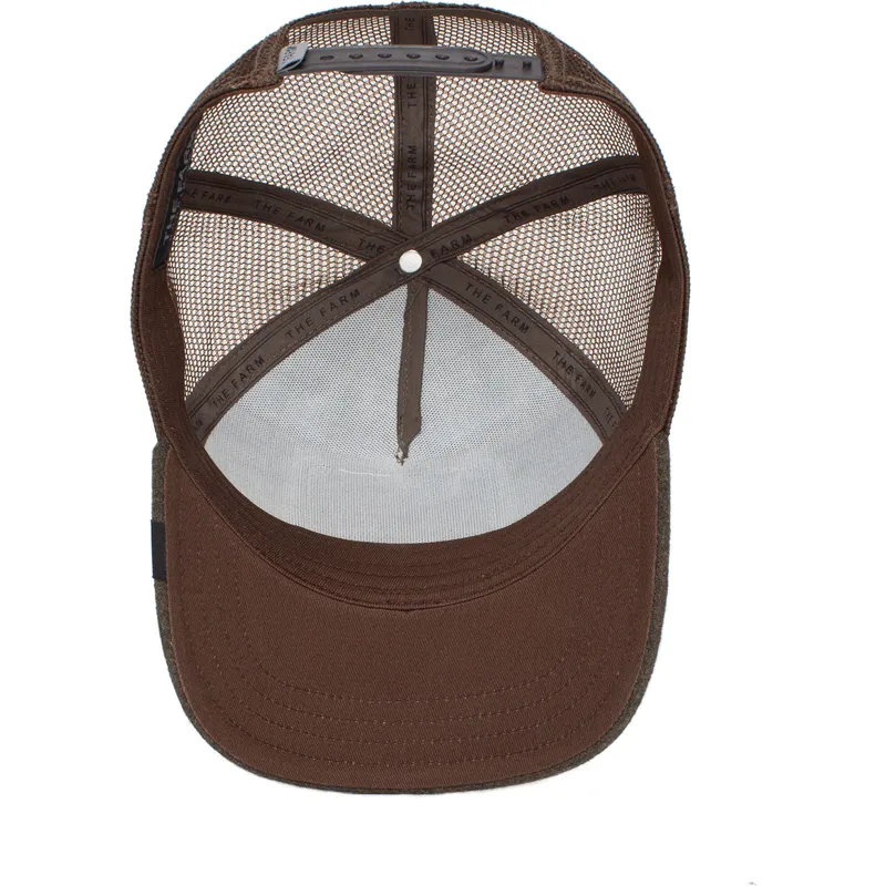 czapki-curva-brazowy-snapback-the-farm-de-goorin-bros czapki-curva-brazowy-snapback-the-farm-de-goorin-bros