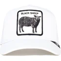 biala-czapka-trucker-platinum-sheep-the-farm-z-owca-od-goorin-bros