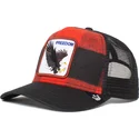 czapka-trucker-czerwono-czarna-orzel-freedom-ski-free-the-farm-goorin-bros