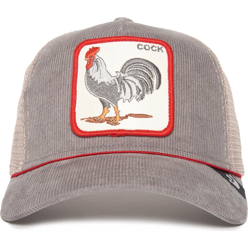 czapki-curva-szary-snapback-the-farm-de-goorin-bros