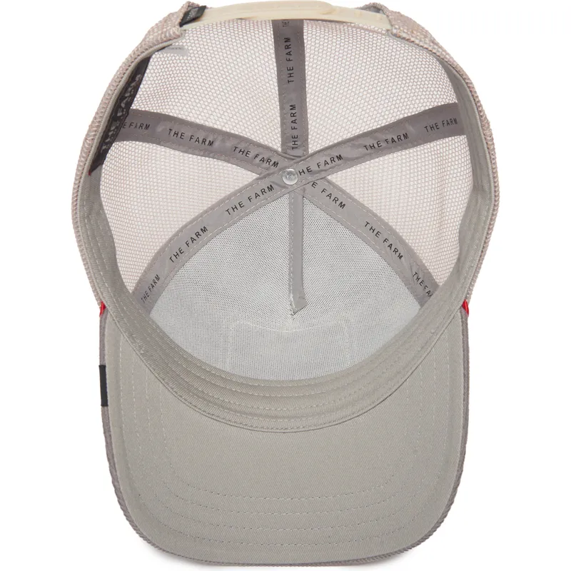 czapki-curva-szary-snapback-the-farm-de-goorin-bros