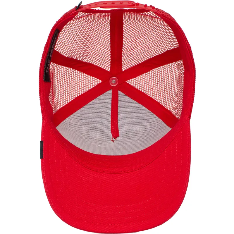 czapki-curva-czerwony-snapback-dla-dziecka-the-farm-de-goorin-bros