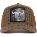 czapka-trucker-brazowa-bawol-hard-hardwood-the-farm-goorin-bros
