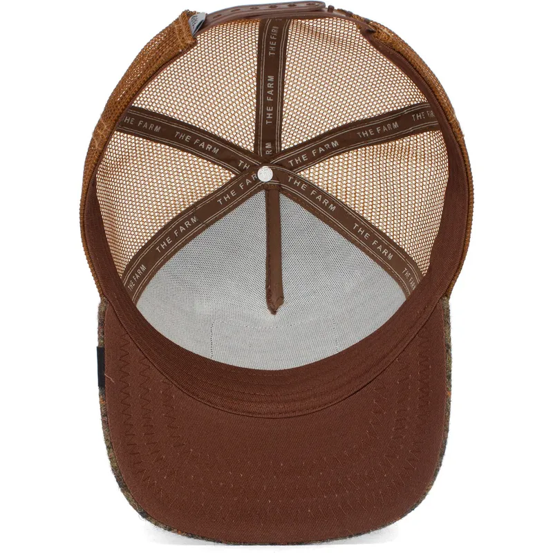 czapka-trucker-brazowa-bawol-hard-hardwood-the-farm-goorin-bros
