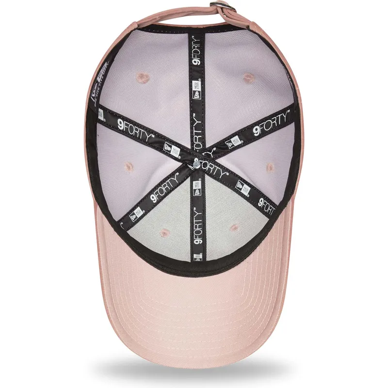 czapki-curva-roz-tasma-regulowana-9forty-velour-new-york-yankees-mlb-new-era