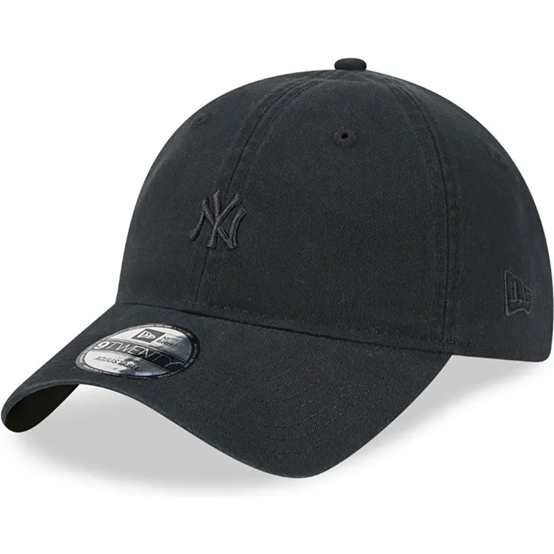 czapki-curva-czarny-tasma-regulowana-9twenty-mini-new-york-yankees-mlb-new-era