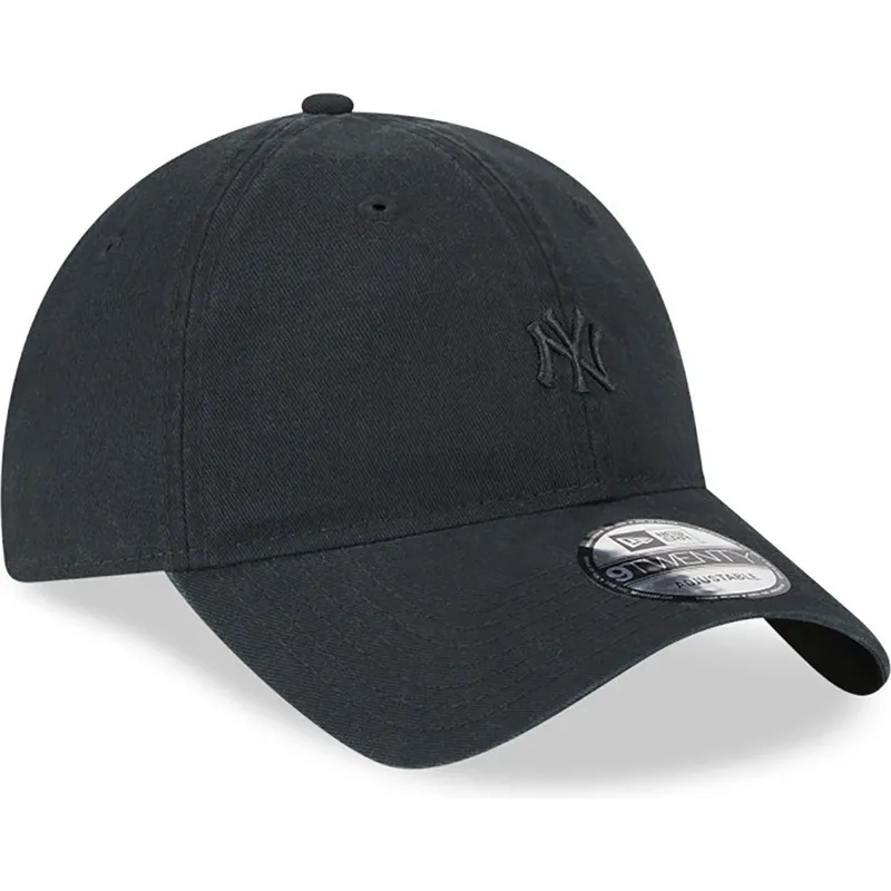 czapki-curva-czarny-tasma-regulowana-9twenty-mini-new-york-yankees-mlb-new-era