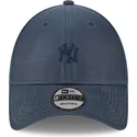 regulowana-granatowa-czapka-z-zakrzywionym-daszkiem-z-granatowym-logo-9forty-millerain-new-york-yankees-mlb-marki-new-era