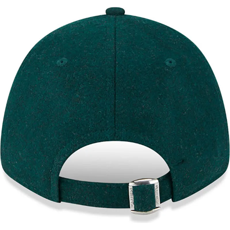 czapki-curva-zielony-tasma-regulowana-9forty-essential-melton-wool-los-angeles-dodgers-mlb-new-era