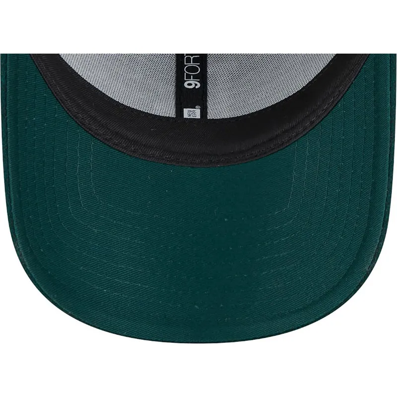 czapki-curva-zielony-tasma-regulowana-9forty-essential-melton-wool-los-angeles-dodgers-mlb-new-era