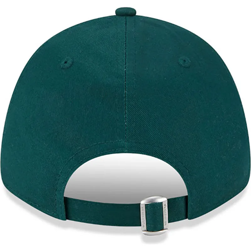 czapki-curva-zielony-tasma-regulowana-9forty-check-infill-new-york-yankees-mlb-new-era