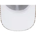 czapki-curva-brazowy-tasma-regulowana-9forty-houndstooth-new-york-yankees-mlb-new-era