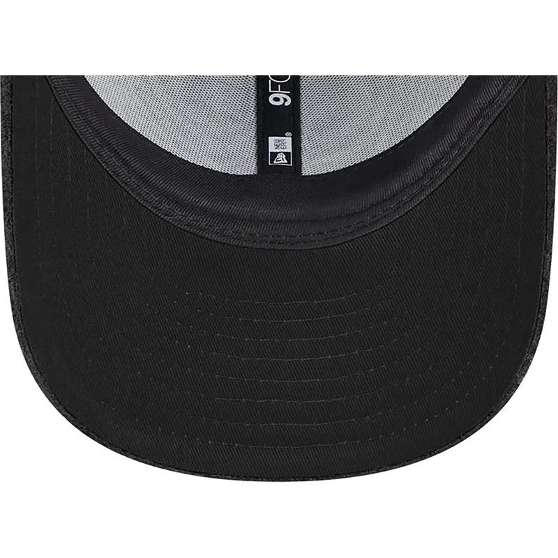 czapki-curva-czarny-tasma-regulowana-9forty-hypertexture-new-york-yankees-mlb-new-era