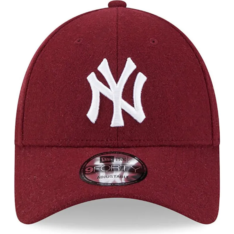 czapki-curva-czerwony-tasma-regulowana-9forty-essential-melton-wool-new-york-yankees-mlb-new-era czapki-curva-czerwony-tasma-regulowana-9forty-essential-melton-wool-new-york-yankees-mlb-new-era