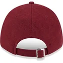 czapki-curva-czerwony-tasma-regulowana-9forty-essential-melton-wool-new-york-yankees-mlb-new-era
