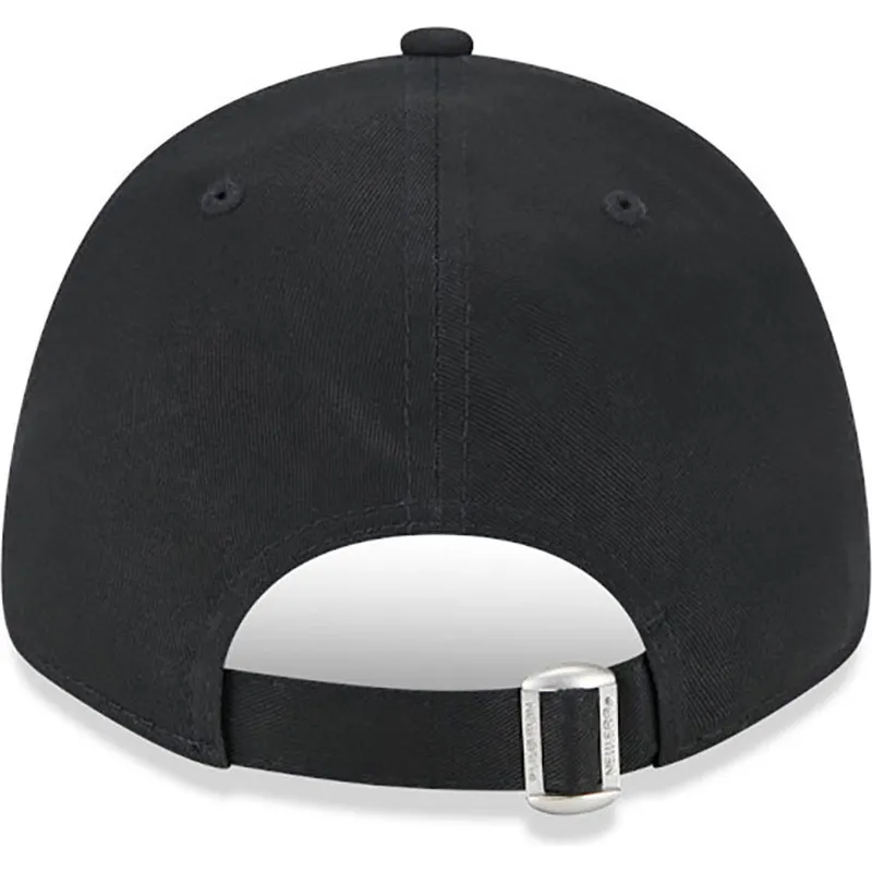 czapki-curva-czarny-tasma-regulowana-dorado-9forty-league-essential-los-angeles-dodgers-mlb-new-era