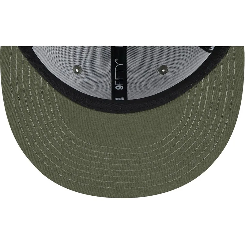 czapki-plana-zielony-snapback-9fifty-league-essential-new-york-yankees-mlb-new-era