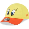 czapki-curva-zolty-tasma-regulowana-dla-dziecka-9forty-piolin-looney-tunes-new-era