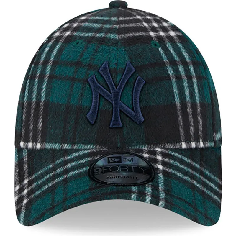 czapki-curva-zielony-tasma-regulowana-9forty-check-new-york-yankees-mlb-new-era czapki-curva-zielony-tasma-regulowana-9forty-check-new-york-yankees-mlb-new-era