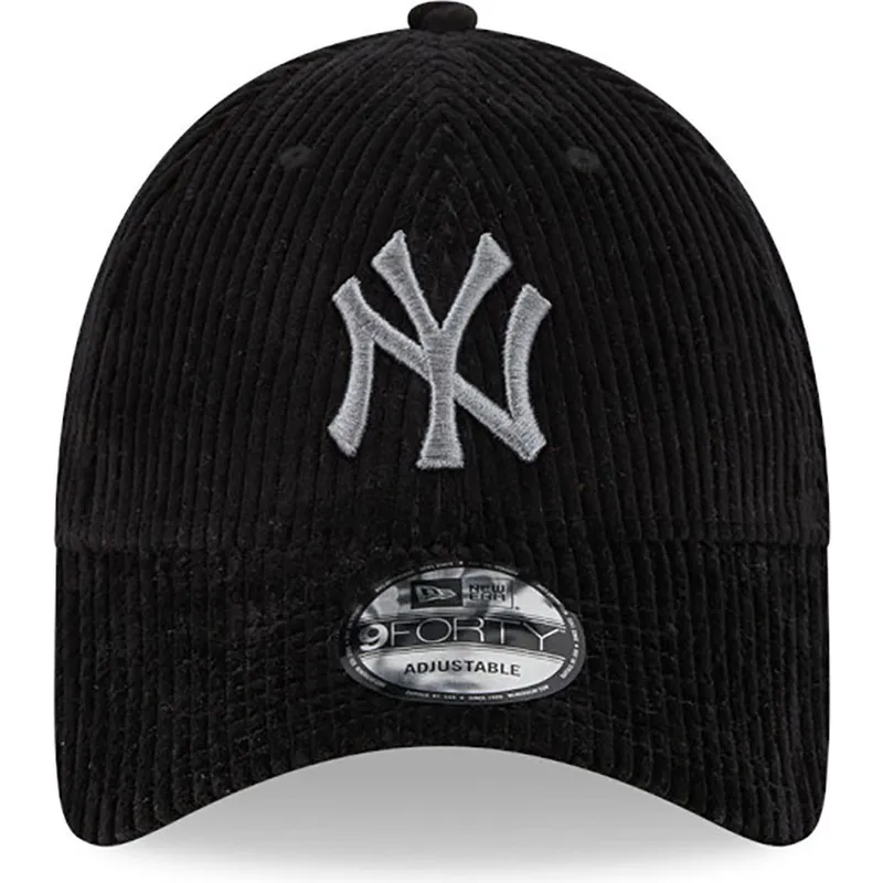 czapki-curva-czarny-tasma-regulowana-9forty-wide-cord-new-york-yankees-mlb-new-era